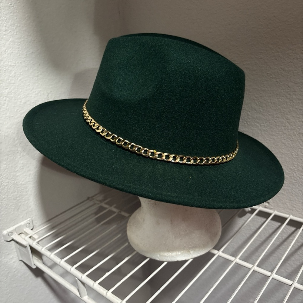 Diva Red and Black Fedora